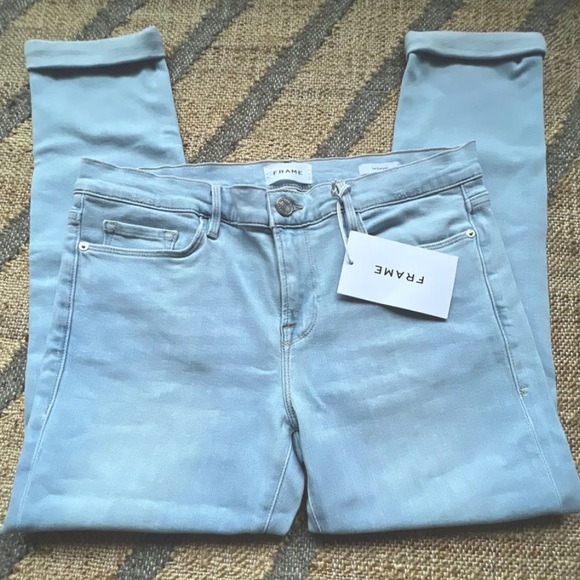 NwT! Frame Jeans Le Garcon Size 29 Color:Clarity - Picture 4 of 5